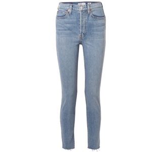 Re/Done High Rise Ankle Stretch Crop 23